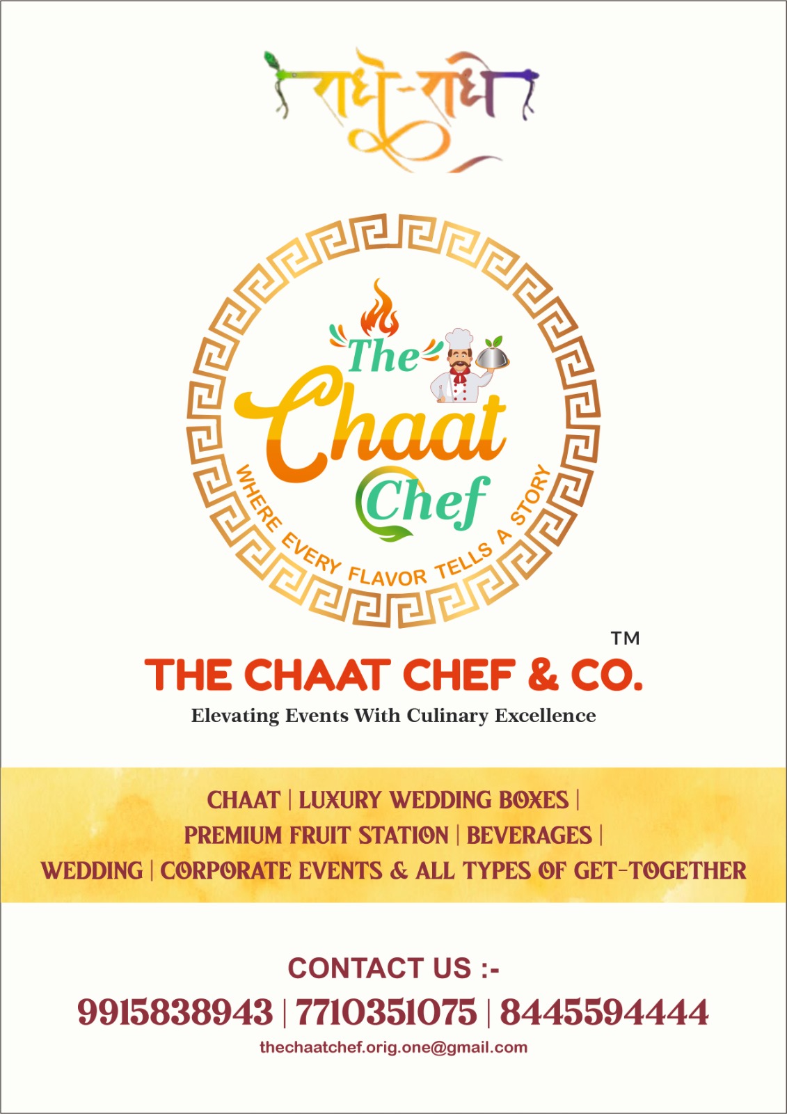 The Chaat Chef & Co. event services